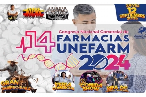 UNEFARM invita al Congreso Nacional Farmacéutico para el mes patrio