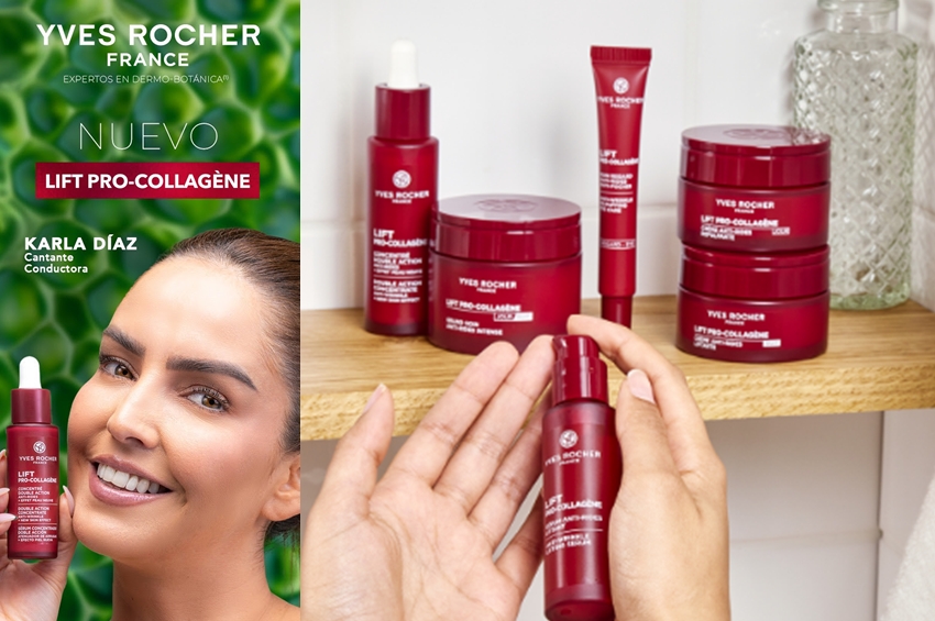 Yves Rocher lanza LIFT PRO-COLLAGÈNE con Karla Díaz: Renueva tu piel en solo 4 semanas