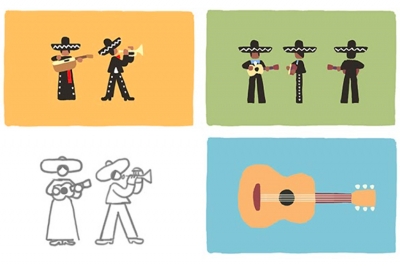 Google le rinde homenaje con su Dodle al Mariachi mexicano