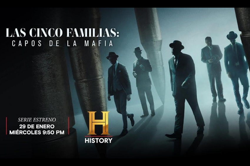 HISTORY lanza la miniserie documental de tres episodios: “LAS CINCO FAMILIAS: CAPOS DE LA MAFIA”