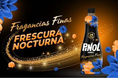 Fresco, elegante y sofisticado, es Frescura Nocturna, el nuevo aroma de Pinol Fragancias Finas