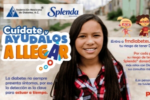 Federación Mexicana de Diabetes y Splenda lanzan &#039;Ayúdalos a llegar&#039; iniciativa en favor de niños y adolescentes que viven con Diabetes tipo 1