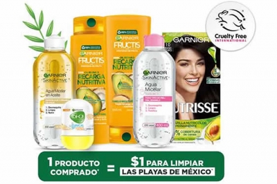 Garnier, Walmart Supercenter y WRI unidos por las playas de México