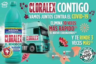 Cloralex recorrerá Oaxaca, Tabasco y Chiapas para promover la salud y el bienestar