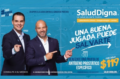 Presenta Salud Digna iniciativa nacional en apoyo a la lucha contra el cáncer de próstata