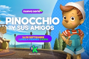 Discovery Kids celebra la amistad con el estreno de la serie animada Pinocho y sus amigos y nuevos episodios de Underdogs United