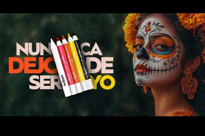 Dale un giro a tu estilo en Día de Muertos y Halloween con By Apple Cosmetics México: calidad y cero crueldad