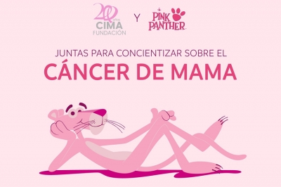 Amazon MGM Studios lanza por cuarta ocasión su campaña anual Pink Panther en conjunto a la Fundación CIMA