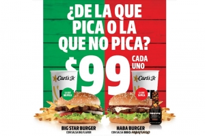 ¿De la que pica o la que no pica? El nuevo dilema en Carl´s Jr