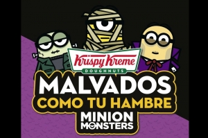 La temporada más terrorífica del año llegó a Krispy Kreme con los Minions Monsters