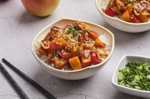 Manzanas teriyaki: una forma diferente, deliciosa y saludable para iniciar el año