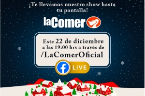 La Comer presenta su show navideño 2022