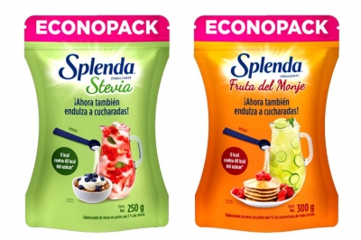 ¡Endulza a cucharadas con los nuevos Splenda Stevia y Splenda Fruta del Monje en bolsa!