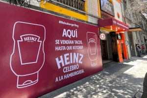 Ketchup Heinz cambió los tacos por hamburguesas