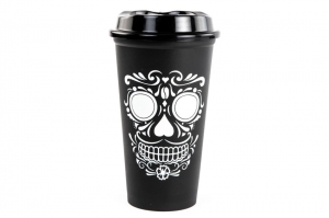 ¿Vas a Starbucks? Conoce su nuevo vaso reusable, inspirado en Día de Muertos