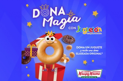 ¡Juguetón 2021 y Krispy Kreme unen fuerzas para regalar alegría a los niños de México!