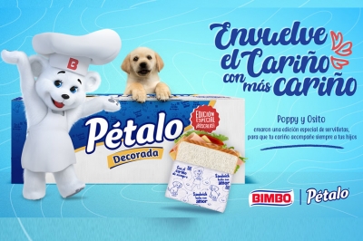 Pétalo se une a Bimbo para mejorar tu sándwich