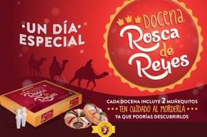 Krispy Kreme celebra a los Reyes Magos con una exquisita docena de Rosca de Reyes