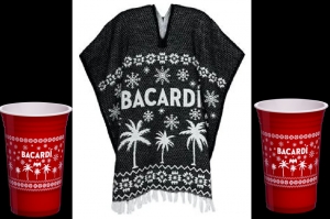 Bacardi lanza sus Ugly Ponchos de temporada en X-Mas Kits