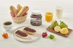 ¡Festejo dulce y sonriente para los amantes de Nutella!