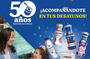 Danone celebra 50 años de historia en México con nuevos lanzamientos