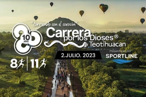 10 años de Carrera por los Dioses Teotihuacán, 10 años corriendo con el corazón…