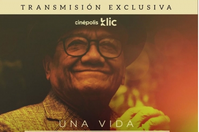 “Una Vida: Armando Manzanero desde Chichén-Itzá” se estrenará el 9 de octubre por Cinépolis Klic