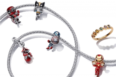 ¡Deadpool y Wolverine unen fuerzas en la nueva colección Marvel x Pandora!