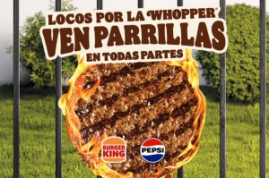 ¡Burger King sorprende con &quot;Locos por la Whopper&quot;! Disfruta de una Whopper gratis y vive la pasión por la parrilla